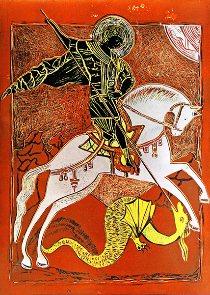 St. George Slaying the Dragon / 4