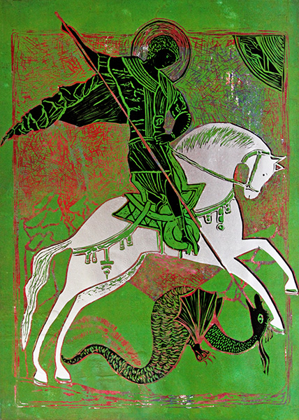 St. George Slaying the Dragon / 17